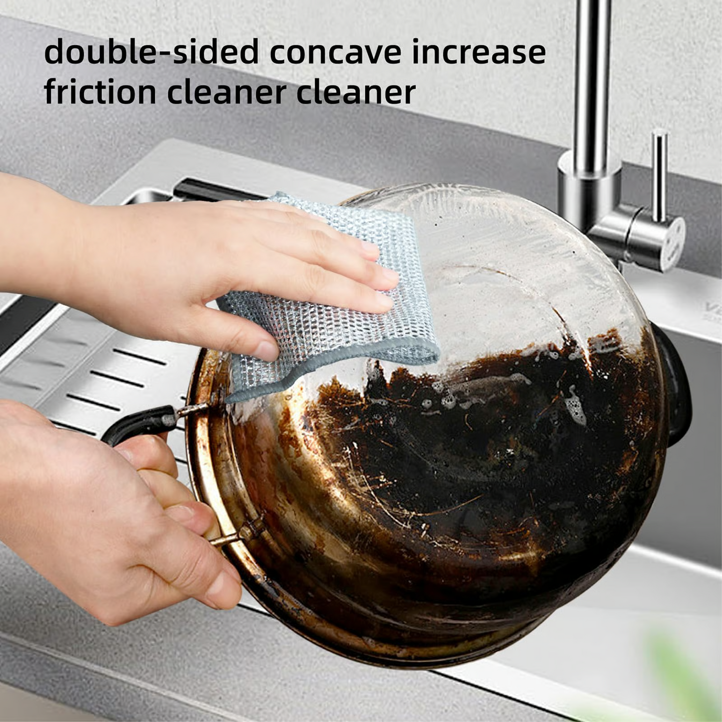 KingStore™ – Ultra-Clean Scratch-Free Steel Wire Dish Cloths