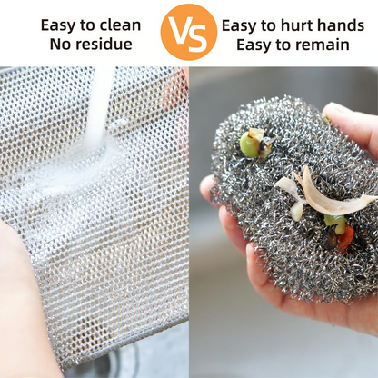 KingStore™ – Ultra-Clean Scratch-Free Steel Wire Dish Cloths