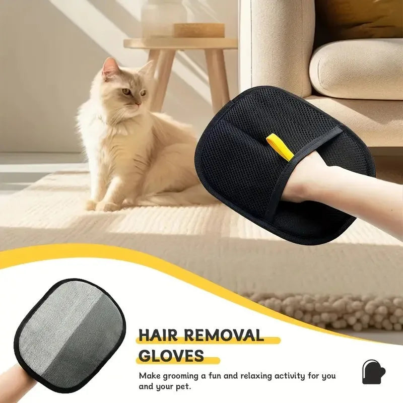 King store™ PetPal Pro – Static Grip Hair Removal Glove for Furniture, Clothes