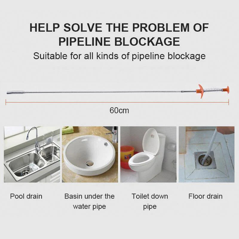 KingStoree™ 🔥Buy 2 Get 1 Free🫧Kitchen Sink Sewer Cleaning Hook